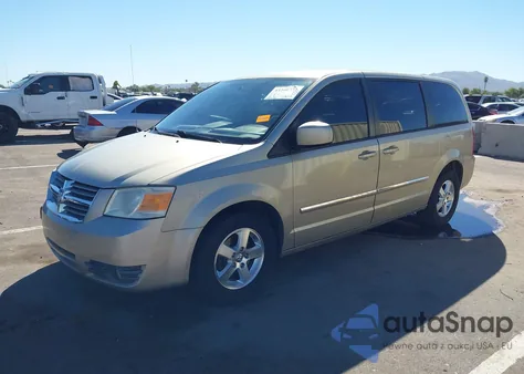 2008 Dodge Grand Caravan Sxt из США, поврежденный, VIN 1D8HN54P48B136240